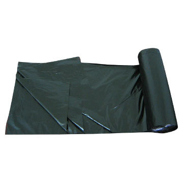 LDPE Black Star Seal Heavy Duty Plastic Rubbish Bag