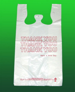 HDPE Customized Printing Plastic Vest Carrier Bag
