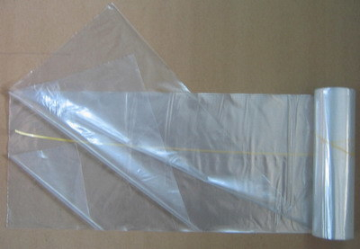 LDPE Transparent Star Seal Roll Packed Plastic Waste Bag