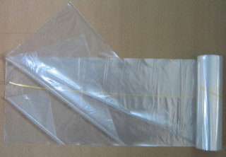 LDPE Transparent Star Seal Roll Packed Plastic Refused Sack