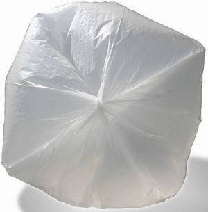 HDPE Transparent Plastic Star Sealed Bottom Poly Bag